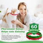 Weewooday 6pcs Calming Collars For Cat Calming Cat Collar Adjustable For Cat Phe