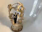 Antique Bisque And Plaster 1930 s Wedding Cake Topper