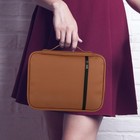 Bible Cover  Carrying Book Case For Women protective Church All Brown 