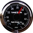 510-46-c Right Weigh E-z Weigh Analog In-dash Load Scale With Chrome Bezel