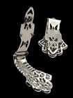 Art Deco Rhinestone   Filigree Fur   Dress Clips Vintage Jewelry 1930 s