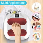 Bisofice Handheld Heat Press Machine 9  x9   Iron Press Fast Heat Up Fr Diy G5n5