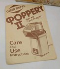 Rare Vintage West Bend Poppery Ii 4qt Hot Air Corn Popper W  Box 82102 Works