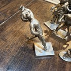 Lot  17 Vintage Pewter Figurines  Hudson   Rawcliffe   H  Wilson   Spoontiques