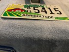 Tennessee Agriculture Embossed License Plate Ag 5415 2012 Era