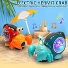 Crawling Crab Baby Toys Music Lights Interactive Dancing Toy Toddlers Kids Gift