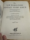 The New World Wide Postage Stamp Album Minkus Publications With 100 s Of  Stamps