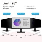 21 5 In  Monitor Anti-glare   Privacy Filter 16 9 Screen 2-pack Anti-spy