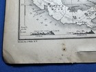 1872 West Indies Hand Colored Map  Caribbean  Old Names Hayti  Porto Rico  Oruba