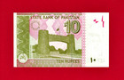 Pakistan Ten 10 Rupees 2018 Uncirculated Note  pick-45m  - Mohammed Ali Jinnah