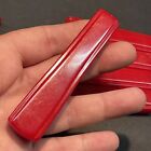 Vintage Red Bakelite Handles 6 Pc  Lot Unused
