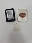 Vintage 2000 Harley-davidson Zippo     Full Kit     Matching Xvi Case   Insert W    