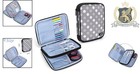 Stylish Gray Dots Double-layer Organizer Bag For Cricut Tools - 11 Compartments