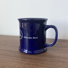 Mercedes-benz Mercedes Coffee Mug Blue Ceramic