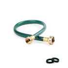 Garden Hose Pvc Pipe Connector ft Flexible Water Hose With Brass 2 Green
