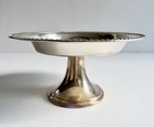 Vintage Wm Rogers Silverplate Footed Dish Pedestal Centerpiece Bowl 11   