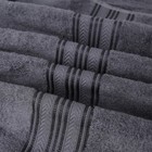 6 Pc Soft Cotton Towel Set Premium Bath  Hand Towels Washcloths Compact  Durable