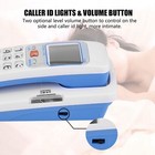 Corded Phone  Landline Phones For Home Wall Mounted Telephone With Fsk Dtmf S   