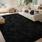 Finre  c 8x10 Feet Area Rugs For Living Room Bedroom  Fluffy Shaggy Large Rug  No