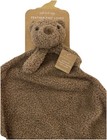 Levi   Emmie Lovey Baby Brown Security Blanket Soothing Feather Knit Teddy Bear