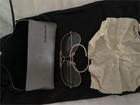 Vintage Smith   Wesson Shooting Safety Glasses Gold Aviator Clear Lens Case