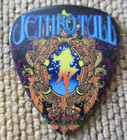 Jethro Tull Collectors Guitar Pick - Velvet Green Poster Art