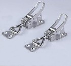 4pcs Lock Toggle Latch Fastener 304 Stainless Steel Cabinet  Clamps Hinges