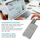       lot Battery For Dell Latitude D820 D830 D531 M4300 M65 312-0393 Cf623 5200mah