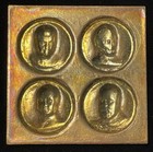 Assassinated Presidents Plaque Medal Jfk Abraham Lincoln James Garfield Mckinley