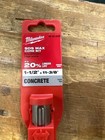 Milwaukee 48-20-5400 Sds-max Core Bit 1-1 2  X 11-3 8  For Concrete  hpb033948 