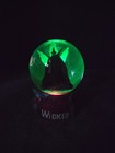 Wicked Musical Snow Globe    defying Gravity    Lights Up Tested Working Rare 