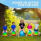 Hopper Ball For Kids  Teens   Adults  Blue  22 Inch Diameter