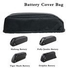 1 Piece Ebike Battery Cover Waterproof Dustproof Wear Resistant Bike Frame Bag