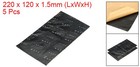 Sound Deadening Mat Air Conditioner Damping Block 220 X 120 X 1 5mm Black 5set