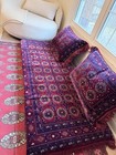 Afghan Toshak Mattress Covers Red Majlis Cover