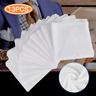 13x Handkerchiefs Cotton Classic Hankies Large Men Hankerchief Hanky Pocket Gift