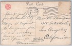 1913 Irish Welcome Cottage Postcard F  A  Owen Co Dansville Ny Los Angeles Ca
