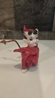 Vintage 1955 Kreiss Pixie Devil And Angel Halloween Mid Century Modern Shakers