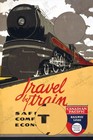 Canadian Pacific Travel By Train 1940 Poster Norman Fraser Art Print Canada