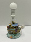 Vintage Children s Lamp Noah s Ark  With Shade Working Condition