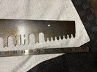 Vintage E c  Atkins One Man Crosscut Saw Perforated Lance Tooth 42  Pre-wwii