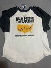Blondie  1982 Original Us Tour Shirt 3 4 Sleeve Baseball Vintage Concert  Large