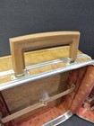 Brown Jet-liner  Liquor Carry-case Portable Travel Bar 1970s Nice