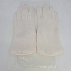 Vintage 1960s Fownes Embraceable Nylon Off White Womens Gloves Size 6-7 