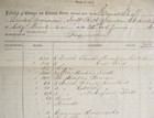 Civil War City Point Virginia Schenkl   Hotchkiss Shells Artillery Invoice 1864