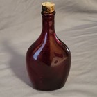 Vintage Wheaton N j  Glass Ruby Red Bottle