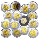          Canada Toonie  2 Dollar 32-coin Set  Collection Wood Case Box  2017-2026