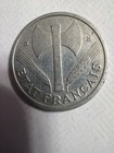 1944 French 1 Franc Coin