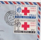 Hong Kong Hms Tamar Bfmo Forces Airmail Cover Red Cross Fdc To Devon