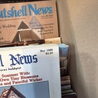 Box Of 40 Nutshell News 1986- 1994 Dollhouse Scale Miniatures Magazines